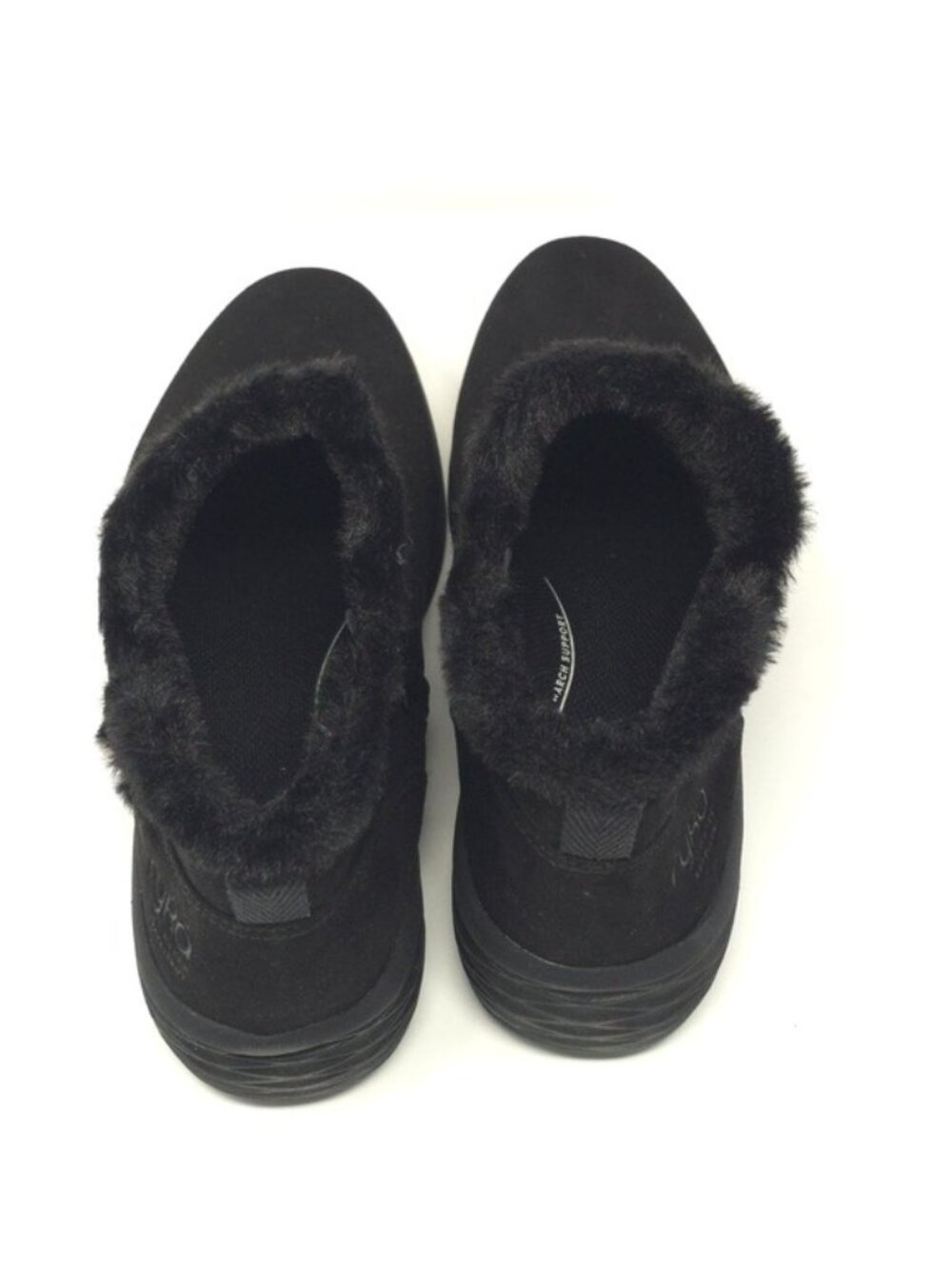 Ryka Nimbus Black Water Repellent Faux Fur Booties Size 9.5M - Picture 5 of 14